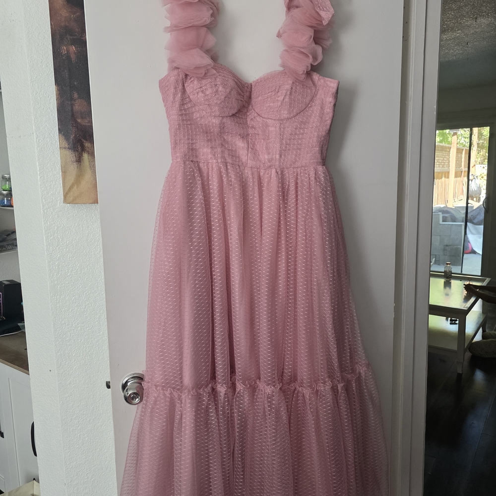 Elegant Pink Formal Dress